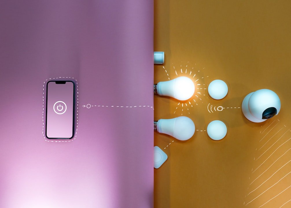 Control iluminat și temperatură smart
